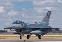 Turkish F-16 Fighter Jets Conduct Military Rehearsal in Mogadishu