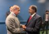 President Hassan Sheikh met with leaders, including the Prime Minister of Pakistan.