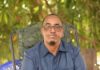 Abdirashid Janan addresses the security forces in Doolow.