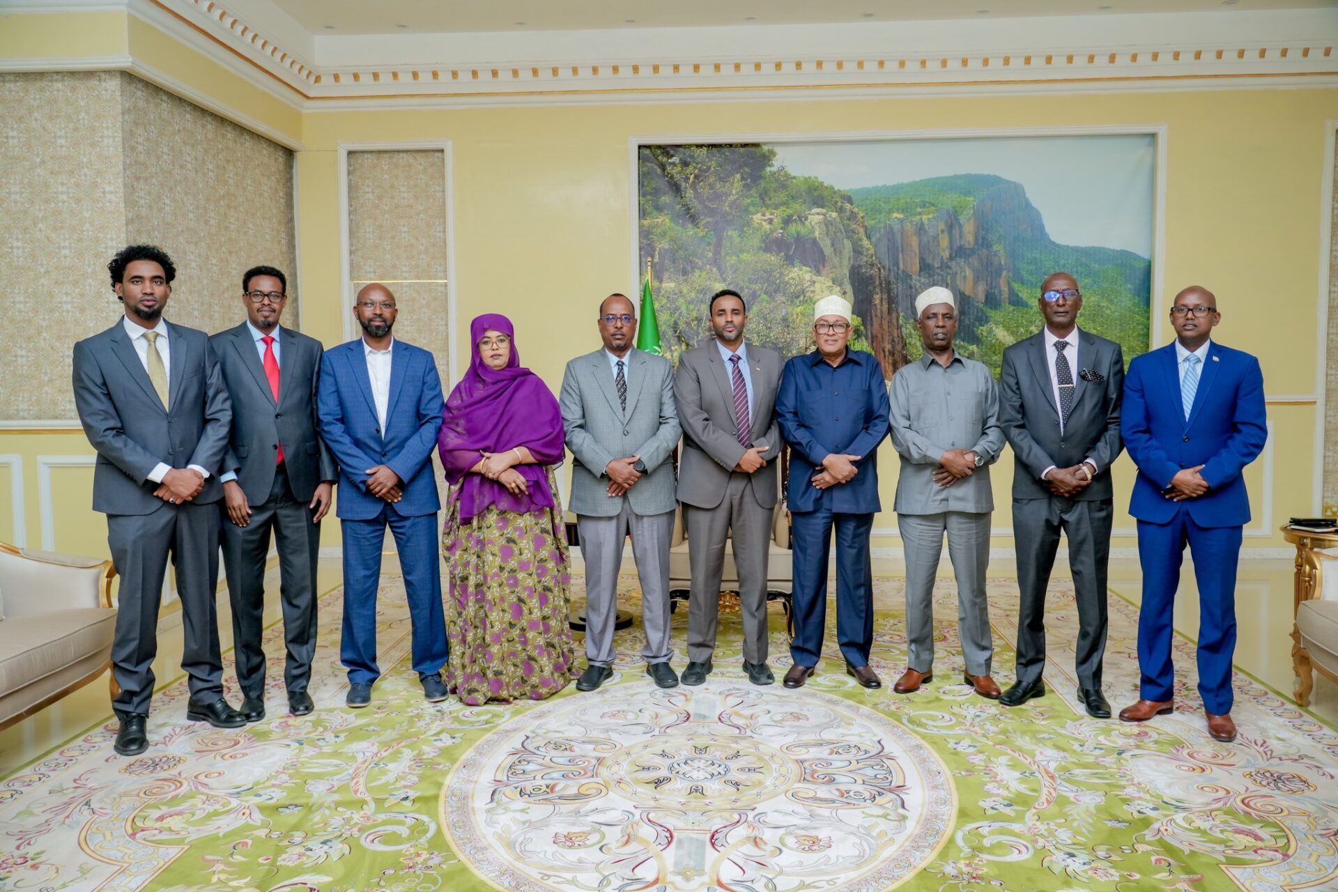 Somaliland President Meets with NEC Members | Somaliland Standard