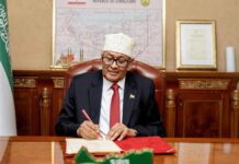 The President of the Republic of Somaliland Issues a Presidential Decree on the Execution of the 2026 National Budget