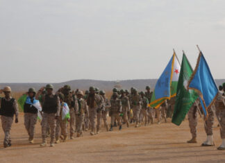 New troops from Djibouti have arrived in Beledweyne to serve under the African Union Mission in Somalia (AUSSOM)).