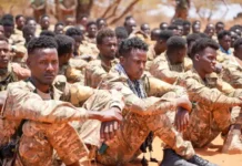 Somali Federal Government has recently deployed additional troops to the Buurhakaba district through an airlift operation.