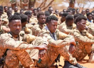 Somali Federal Government has recently deployed additional troops to the Buurhakaba district through an airlift operation.