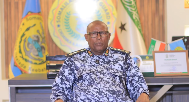 Commander of Somaliland Coast Guards