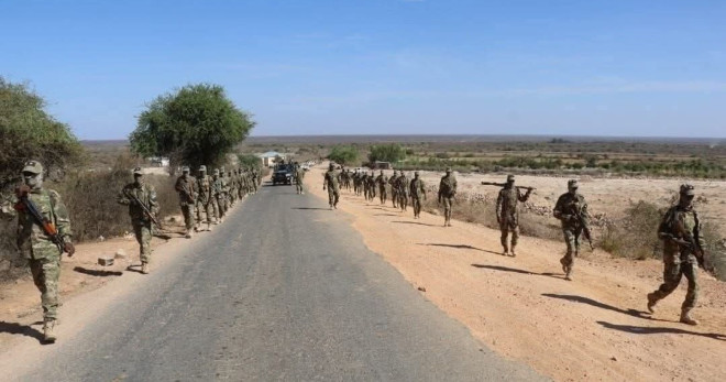 troops in Baidoa