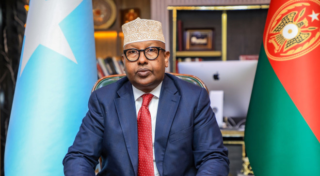 Ahmed Ma'alin Fiqi, the defense minister