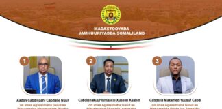President of Somaliland has announced a reshuffle of Director Generals.
