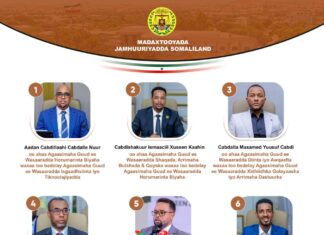 President of Somaliland has announced a reshuffle of Director Generals.