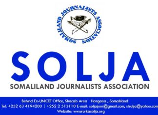 Somaliland Journalists Association (SOLJA) strongly condemns the illegal detention of journalist Abdikariim Isdeji in the Sahil region.
