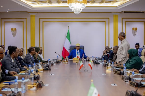 Somaliland cabinet ministers session