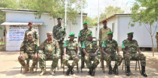 AUSSOM, Somali National Army are strengthening security cooperation in Middle Shabelle region