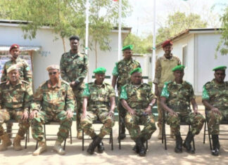 AUSSOM, Somali National Army are strengthening security cooperation in Middle Shabelle region