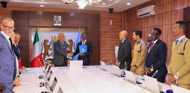 Somalia, Italy sign