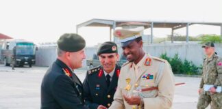 Turkish Land Forces Commander Arrives in Mogadishu to deepen defense cooperation with Somalia