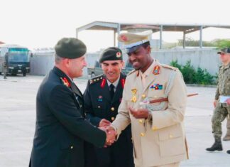 Turkish Land Forces Commander Arrives in Mogadishu to deepen defense cooperation with Somalia