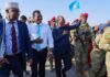 Somali President is currently visiting Galmudug regional state
