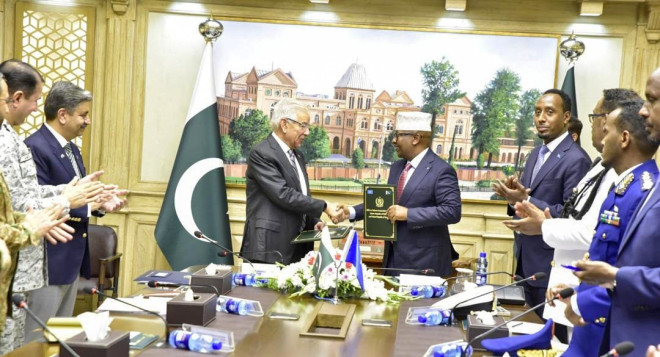 Pakistan and Somalia