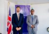 Hirshabelle President meets UK Ambassador in Mogadishu