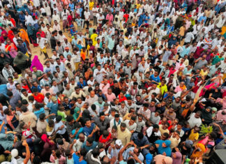 Protests take place in Beledweyne against a non-consensual election in Hirshabelle