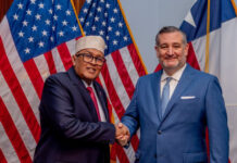 President Irro Meets with Senator Ted Cruz- a staunch supporter of Somaliland