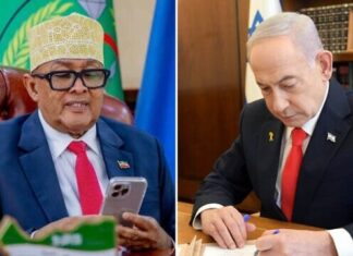 Israel warns its citizens against traveling to Somaliland.