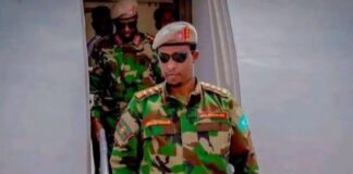 Land Forces Commander of Somalia’s National Army Travels to Bardhere, Gedo region