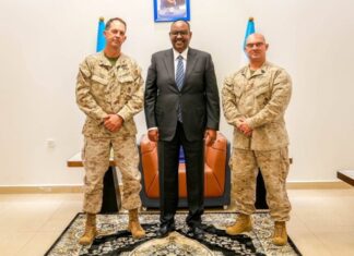 The United States is supporting Puntland in the development and training of its Armed forces.