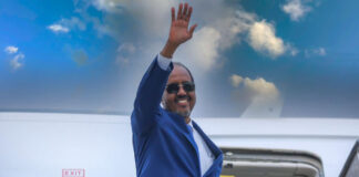 Somali President travels to the United States to attend the United Nations General Assembly.