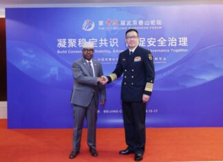 Somalia’s Defense Minister holds a high-level Meeting with Chinese Counterpart