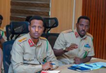 Somali National Army officers are reviewing the Basra operation.