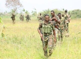 Somali military conducts operation in Middle Shabelle region