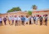 A delegation from international organizations visit Jubbaland.