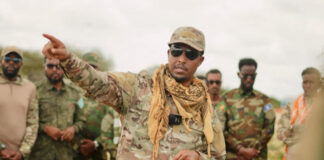 The Commander of the Somali Army Announces that Al-Shabaab receives weapons and support from foreign countries.