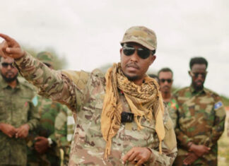 The Commander of the Somali Army Announces that Al-Shabaab receives weapons and support from foreign countries.