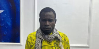 NISA and police apprehend a man suspected of planning an attack.