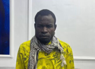 NISA and police apprehend a man suspected of planning an attack.