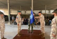 Brigadier General Ivan Falasca Takes Command of the European Union Training Mission in Somalia