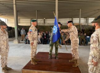 Brigadier General Ivan Falasca Takes Command of the European Union Training Mission in Somalia
