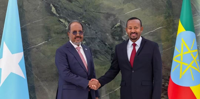 Somali and Ethiopian leaders